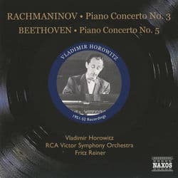 Beethoven: Piano Concerto No. 5, Op. 73 - Rachmaninov: Piano Concerto No. 3, Op. 30 by Vladimir Horowitz