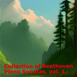 Collection of Beethoven Piano Sonatas, vol. 1 by Yves Nat