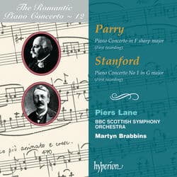 Parry & Stanford: Piano Concertos (Hyperion Romantic Piano Concerto 12) by Piers Lane