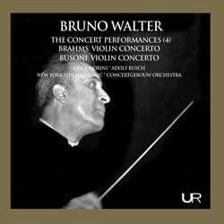 Walter conducts Brahms and Busoni by Bruno Walter