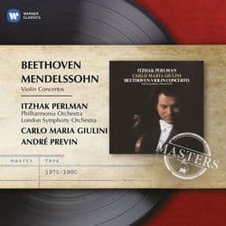 Beethoven & Mendelssohn: Violin Concertos by Itzhak Perlman