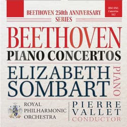 Beethoven, Piano Concertos No 1 & 2 by Elizabeth Sombart