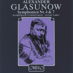 Glasunow: Symphonies Nos. 4 & 7 by Bamberger Symphoniker
