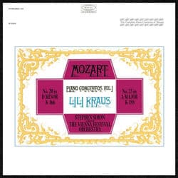 Mozart: Piano Concertos Nos. 20 & 23 by Lili Kraus