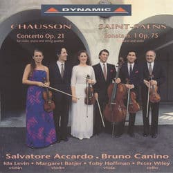 Chausson, E.: Concerto / Saint-Saens, C.: Violin Sonata No. 1 by Salvatore Accardo