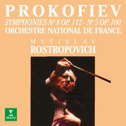 Prokofiev: Symphonies Nos. 4 & 5 by Mstislav Rostropovich
