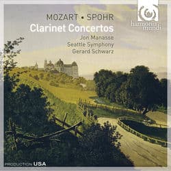 Mozart & Spohr - Clarinet Concertos by Jon Manasse