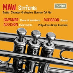 Maw: Sinfonia - Gardner: Theme & Variations - Dodgson: Sonata - Addison: Divertimento by English Chamber Orchestra