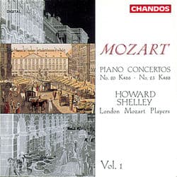 Mozart: Piano Concertos Nos. 20 & 23 by Wolfgang Amadeus Mozart
