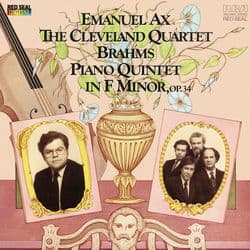 Brahms: Piano Quintet in F Minor, Op. 34 by Emanuel Ax