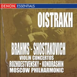 Brahms: Violin Concertos, Op. 77 - Shostakovich: Violin Concertos, Op. 129 by Gennady Rozhdestvensky