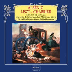 Música de España: Albéniz - Liszt - Chabrier by Orquesta de la Sociedad de Música de Viena